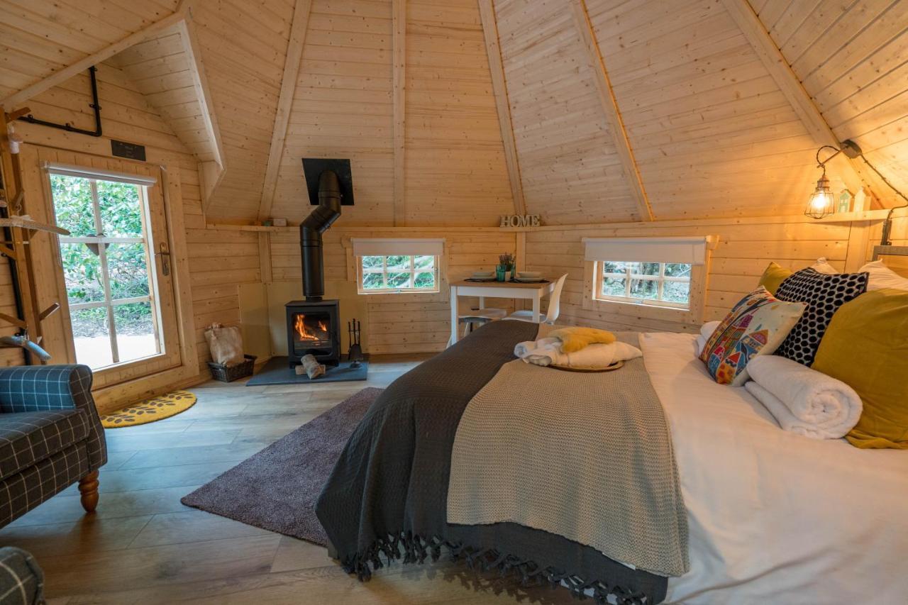 Cozy Carluke Lodge Retreat Exterior foto